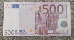 European Union  500 Euro Banknote 2002 Rare N Series Austria 500€ 2002 - 500 Euro