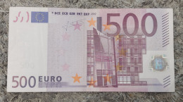 European Union  500 Euro Banknote 2002 Rare X0 Series Germany 500€ 2002 - 500 Euro