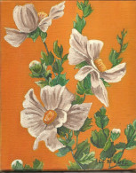 Les Hibiscus Huile Sur Toile De Bernard Le Béguec - Huiles