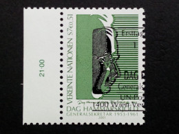 UNO-WIEN MI-NR. 341 GESTEMPELT(USED) 40. TODESTAG VON DAG HAMMARSKJÖLD 2001 - Used Stamps
