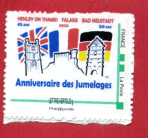 2020 - Montimbramoi - Anniversaire Des Jumelages Entre FALAISE - HENLEY ON THAMES Et BAD NEUSTADT - Unused Stamps