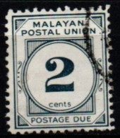 MALAYAN POSTAL UNION 1964-5 O - Malayan Postal Union