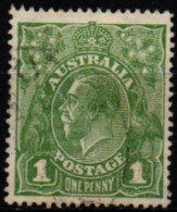 AUSTRALIE 1924 O - Usados