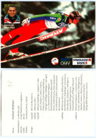 Autogramm AK Skispringer Andreas Swider Widhölzl 2000 ÖSV St. Johann In Tirol Fieberbrunn Österreich Olympiasieger FIS - Autographes