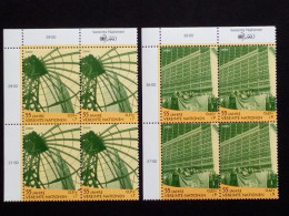 UNO WIEN MI-NR. 309-310 POSTFRISCH(MINT) 4er BLOCK 55 JAHRE VEREINTE NATIONEN 2001 - Neufs