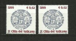 VATICAN  2001 MNH - Nuevos