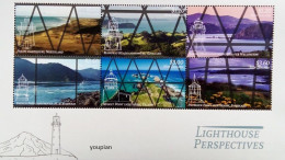 New Zealand 2019, Lighthouses, MNH Unusual S/S - Ungebraucht