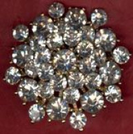 ** BROCHE  MULTI - BRILLANTS ** - Broschen