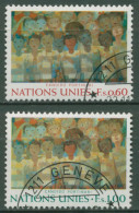 UNO Genf 1974 Kunstwerke Wandgemälde 41/42 Gestempelt - Used Stamps