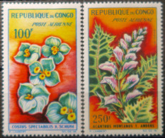 R2253/722 - CONGO - 1963 - POSTE AERIENNE - N°8 à 9 NEUFS* - Unused Stamps