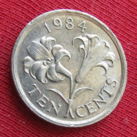 Bermuda 10 Cents 1984 KM# 17 Lt 632  Bermudes Bermudas - Bermudes