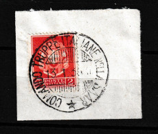 Italienishe Feldpost Mit Stempel  "Comando Truppe  Italiane Nella SAAR   13 /01 1936 " Sur Timbre Italien 358 (Michel) - Other & Unclassified