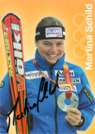 Autogramm AK Ski Alpin Martina Schild Olympia 2006 Schweiz Swissski Switzerland Brienz BE Grindelwald Olympia Interlaken - Autógrafos