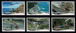 New Zealand 2018 Reconnecting NZ (after Earthquake)  Set Of 6 MNH - Unused Stamps