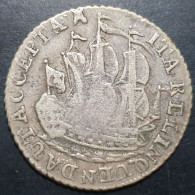 Netherlands 6 Stuiver Scheepjesschelling Zeeland Zeelandia 1792 Silver Fine - Provinciale Munten