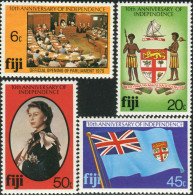 Fiji 1980 SG604-607 Independence Set MNH - Fiji (1970-...)