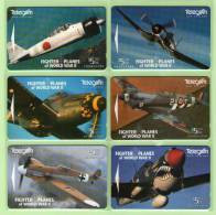 New Zealand - 1995 WWII Fighter Planes Set (6) - NZ-D-37/42 - Mint - New Zealand