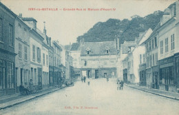 27 IVRY LA BATAILLE - Grande Rue Et Maison D'Henri IV  - TTB - Ivry-la-Bataille