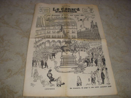 CANARD ENCHAINE 2115 03.05.1961 DESSIN PLEINE PAGE De MOISAN Jacques DOLEZ - Politique