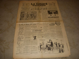 CANARD ENCHAINE 2101 25.01.1961 Le POULET DECHAINE ORGANE Des GARDIENS De PAIX - Politique