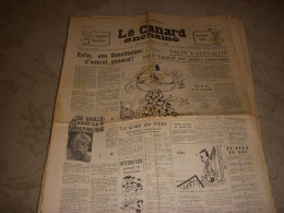 CANARD ENCHAINE 1971 30.07.1958 PETROLE Dans La BRIE AUDIBERTI Vital GAYMAN - Politik