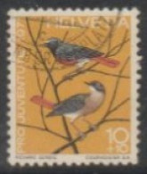 1971 SWITZERLAND USED STAMP ON BIRD/Phoenicurus Phoenicurus-Flycatcher - Passereaux