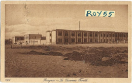 Libia Colonia Italiana Colonie Italiane Bengasi La Caserma Torelli Veduta Edificio Anni 20 (f.picc./v.retro) - Kasernen