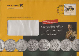 Plusbrief F 517 Postkutsche - Kaiserliches Silber WEIDEN 27.12.2010 - Umschläge - Ungebraucht