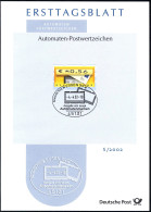 ETB S/2002 Automatenmarke Briefkasten 4.4.2002 - 2001-2010