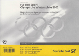 47 MH Winterolympiade, Gestempelt Mit ESSt KÖLN Skeleton 7.2.2002 - 2001-2010