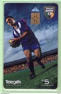 New Zealand - Chipcards - 2000 Super 12 Rugby - $5 Doug Howlett - VFU - Card 041 - Nouvelle-Zélande