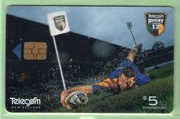 New Zealand - Chipcards - 2000 Super 12 Rugby - $5 B Kelleher - VFU - Card 039 - Neuseeland