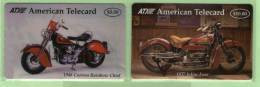 USA - ATX - 1995 Indian Motorcycle NZ & Aust Issue Set (2) - Mint - Other & Unclassified