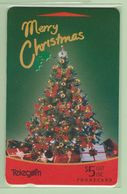 New Zealand - Gift Cards - 1994 Merry Christmas $5 Tree - NZ-G-8 - VFU - Neuseeland