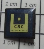 3417 Pin's Pins / Beau Et Rare : INFORMATIQUE / DISQUETTE CBC ILE DE FRANCE - Informatique