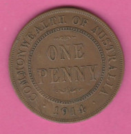 Australia - One Penny 1914 - George V - Penny