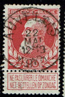 74  Obl  Auvelais  + 4 - 1905 Grosse Barbe