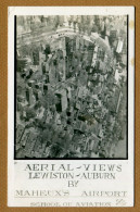 AERIAL-VIEWS LEWISTON-AUBURN By MAHEUX'S AIRPORT (SCHOOL OF AVIATION) - Auburn