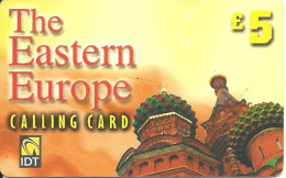 Great Britain: Prepaid IDT - The Eastern Europe 03.05 - Other & Unclassified