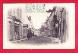 F-79-Sauze Vaussais-11Ph56  La Grand'rue, Cpa BE - Sauze Vaussais