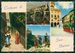 Repubblica Di San Marino Costumi Foto FG Cartolina ZKM8265 - Reggio Nell'Emilia