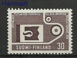 Finland 1962 Mi 554 MNH  (ZE3 FNL554) - Francobolli