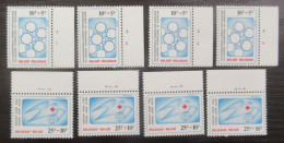 2004/05 'Rode Kruis' - Postfris ** - Volledige Set Plaatnummers - 1981-1990