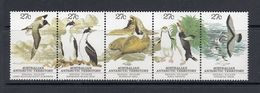 AUSTRALIA 1983 AUSTRALIAN ANTARCTIC TERRITORY AAT REGIONAL WILDLIFE NHM SG 55-59 BIRDS PENGIUN SEAL ALBATROSS SHAG PRIO - Ongebruikt