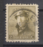 COB 166 Oblitération Centrale SOTTEGEM - 1919-1920 Behelmter König