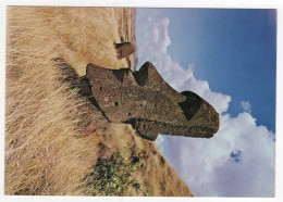 AK 214397 RAPA NUI / EASTER ISLANDS / ISLA DE PASCUA  - Moai  - Volcan Rano Raraku - Rapa Nui