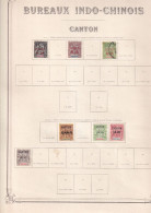 Canton - Collection - Neufs Sans Gomme / Oblitérés - B/TB - Unused Stamps