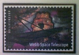 United States, Scott #5720, Used(o), 2022, Webb Space Telescope, (60¢) Forever, Multicolored - Used Stamps