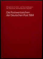 JAHRESZUSAMMENSTELLUNGEN J 1 , 1984, Jahreszusammenstellung, Pracht, Mi. 100.- - Neufs