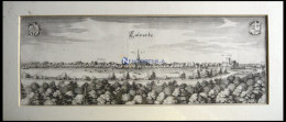 CALVÖRDE, Gesamtansicht, Kupferstich Von Merian Um 1645 - Estampes & Gravures